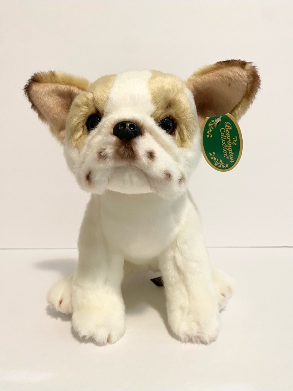 The Bearington Collection Frenchie Puppy Dog 9” Stuffed Animal Toy New NWT Gift